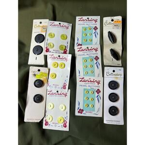 Vintage Lansing Costumaker Le Chic 10 packages yellow black Pearl